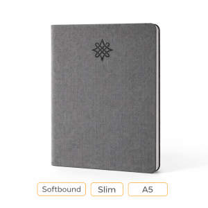 A5 Size Undated Softcover Notebook Diary (6″ x 8.25″ )