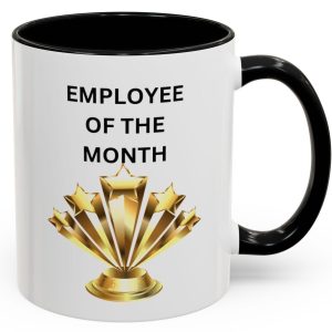 Employee of the Month Coffee Mug, Perfect Gift for Colleagues, Office Decor, Birthday, Recognition, Motivational Mug personalized gift