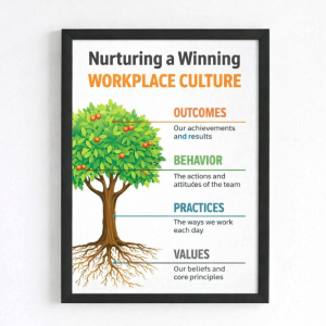 Motivational Poster – Company Culture Tree